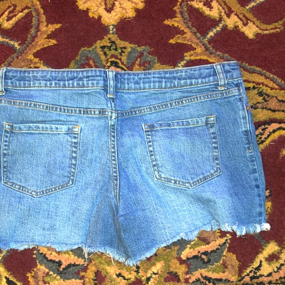 EUC Cat n Jack girls size XXL 18 plus jean shorts - Picture 2 of 4